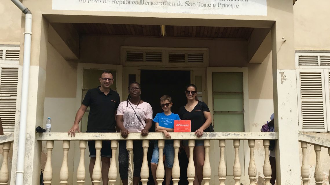 Missão Solidária São Tomé e Príncipe – Marisa da Costa, uma dedicatória a todos os clientes Maxivisão